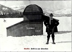 Buster Keaton In The Frozen North MOMA Art Postcard 1998