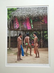 BRUCE BLUM SIGNED COLOR Photo Print (19″X 24 «)-«Village Men»