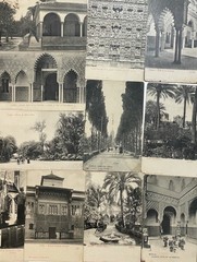 PHOTOGRAPHY ANTIQUE POSTCARDS – Seville Spain – Alcázar, María Luisa Park, City