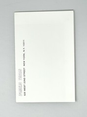Noguchi Rika (b. 1971) Art Announcement Card / Fold Out Poster Print 2005