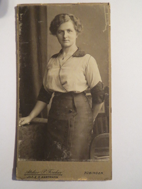 Tübingen-Regine Schmid – 1914/CDV