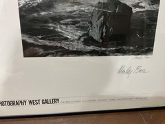 Winter Surf, Garrapata, Sur Coast, 1966 by photographer Morley Baer Signed!!