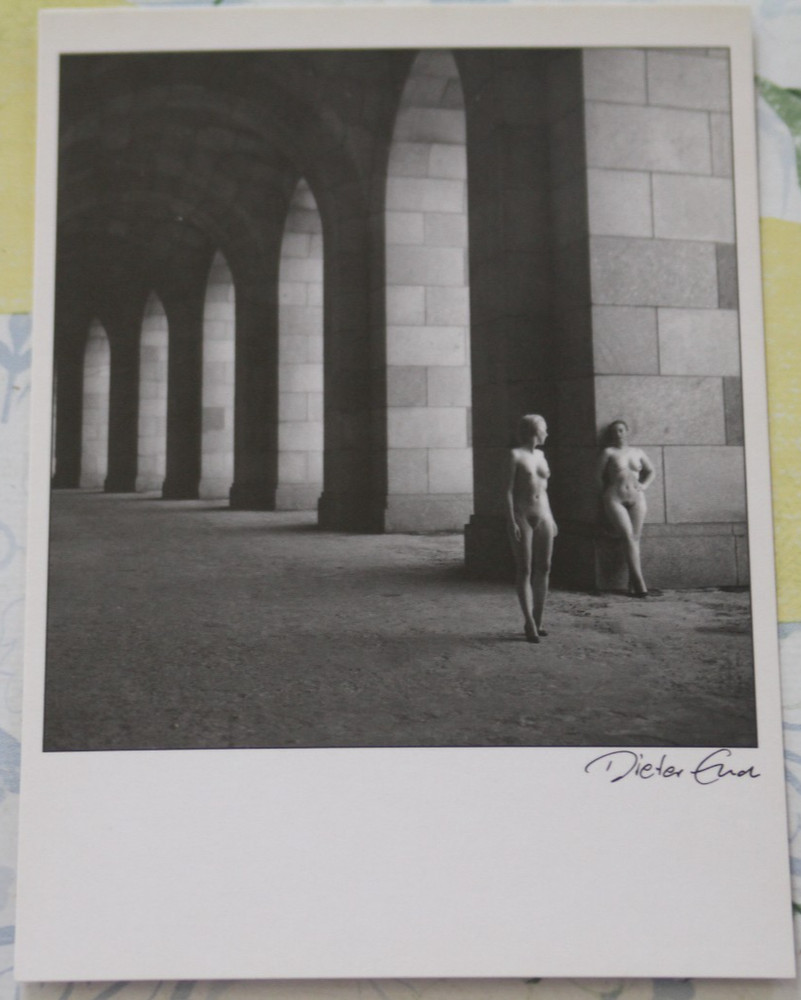 Photo postcard art nude arcades 2 dieter end woman girl photography AM