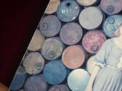 [JEANNE CLAUDE / CHRISTO ] THE IRON CURTAIN PHOTO ORIGINAL! Album Famille 17