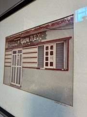 MCM Refrescos Casa Rex Photograph Signed Original Black & Silver Frame & Poem