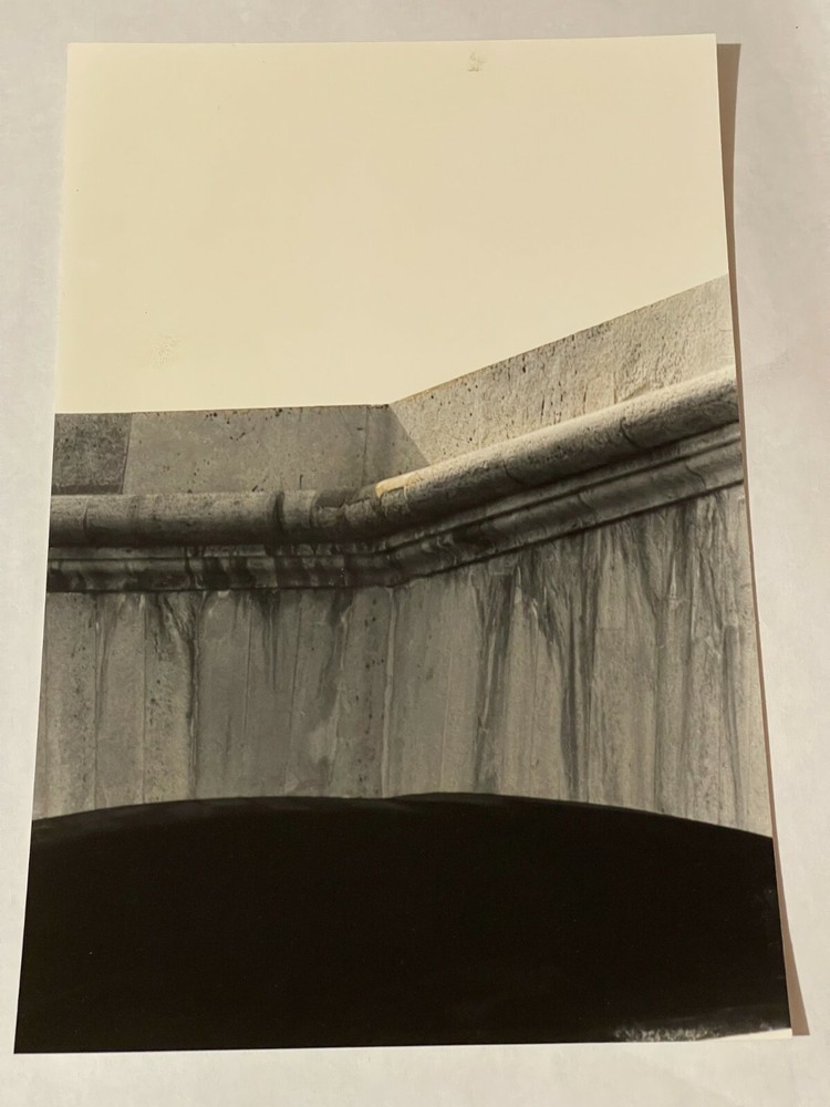 Photography Study Architecture 1980s Cristo Surrounding? Silver Print