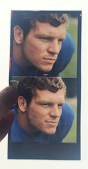 Vtg 60s MIKE CURTIS RC BALTIMORE COLTS PORTRAITS Richard Stacks FOOTBALL NFL