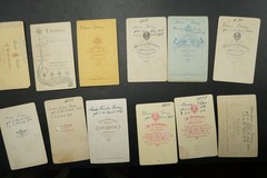 Photo Bundle Lot CDV KAB Dresden Saxony Eisenach Model Woman Man Child Name Old
