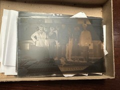 Seven Studies on Glass Plate China, Circa 1920, Photo TE1201