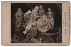 8 photographs R. Tamme, Dresden, Passion of Jesus, Passion of Christ, after M. v.