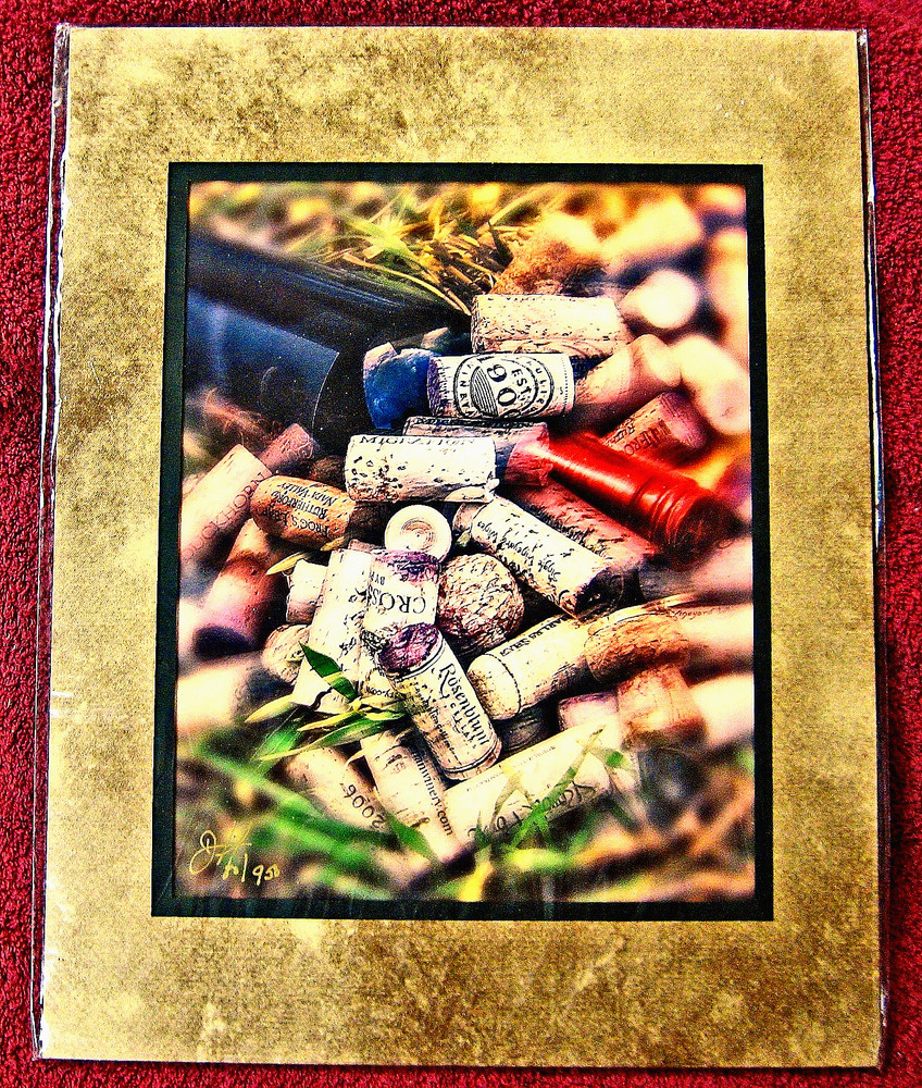 Don Schimmel Signed Numbered Photo 80/950 Photography Art “Corks And Bottle”
