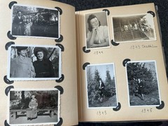Old Photo Album Civilian with Flaws, Our Child from 1932, /54