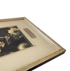 Floral Photograph Wall Art Framed Original Signed Engraved Plaque
