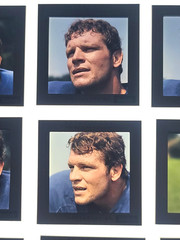Vtg 60s MIKE CURTIS RC BALTIMORE COLTS PORTRAITS Richard Stacks FOOTBALL NFL
