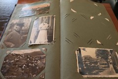 Great old photo postcard album – 200 photos and cards from around 1910