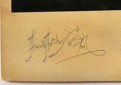 1933 HAROLD HALIDAY COSTAIN ‘George Bennett VIOLINIST Musician Portrait PHOTO