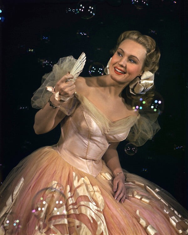 Virginia Mayo Gorgeous Glamour Pose Secret Life Walter Mitty Vivid Color Photo