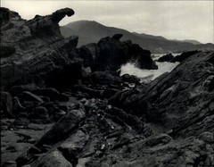 1938 1968 Original Edward Weston Point Lobos South Shore Wave Art Photo Gravure