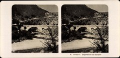 Stereo Photo Sarajevo Bosnia Herzegovina, Circa 1905, Goat Bridge – 10496202