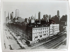 Vintage W. Roege Photo NYC Sixth Ave Elevated Train Tracks 51st Street 1931
