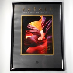 Michael Fatali Angel Arch INK SIGNED Slot Canyon UT Frame Art Photo Poster Print