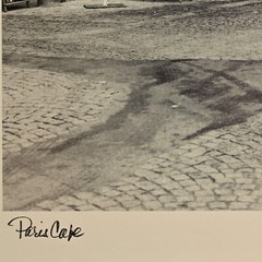 CONNIE BEGG Original Vintage Signed Paris Cafe Europe Cityscape Photograph Print