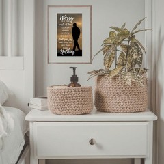 Inspirational Quote Wall Art Worry’s A Waste Of Time Printable Digital Download