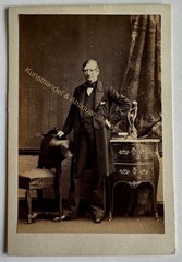 Original CDV photo circa 1860 London Camille Silvy Hon. and Rev. Frederick Curzon Tirage