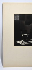 Vintage J.W. Howlett Black and White Photograph Focusing on a Rocking Chair