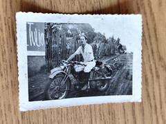 Photo man on motorcycle man motorcycle photo FC