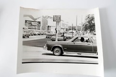 Vintage from 1960`s Collection 10 pc. B&W Photographs » Streets of Chicago «