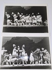 THE JOFFREY BALLET 8×10 HERBERT MIGDOLL 2 PRESS PHOTO TYPE 1 VTG DANCE INDIAN 2