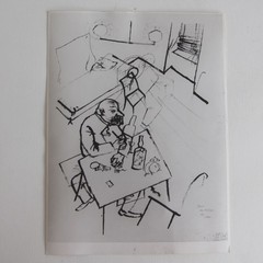 Georg Grozs | work from 1917, original work photo gallery Pudelko Bonn (1950/60)