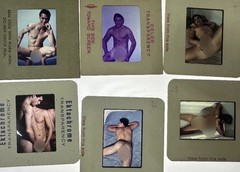 130 Mixed Male Nude Model Subjects Original Studio 35mm Slides-1970’s-1980’s
