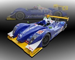 2007 Pescarolo / Judd LeMans P1 at Sebring Raceway Race Car Photo (CA-0760)
