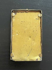 Miniature Photograph With Frame Early 20th Century Family Portrait