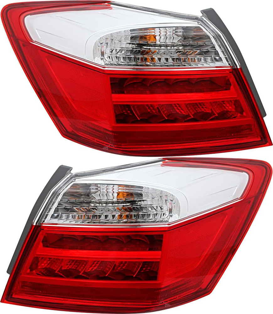 For Honda Accord Sedan Outer LED Tail Light 2013 2014 2015 Driver Left and Passe