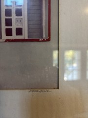 MCM Refrescos Casa Rex Photograph Signed Original Black & Silver Frame & Poem