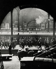 1933 Vintage 11×14 BERLIN GERMANY TRAIN SUBWAY Hungary Photo ~ LASZLO WILLINGER
