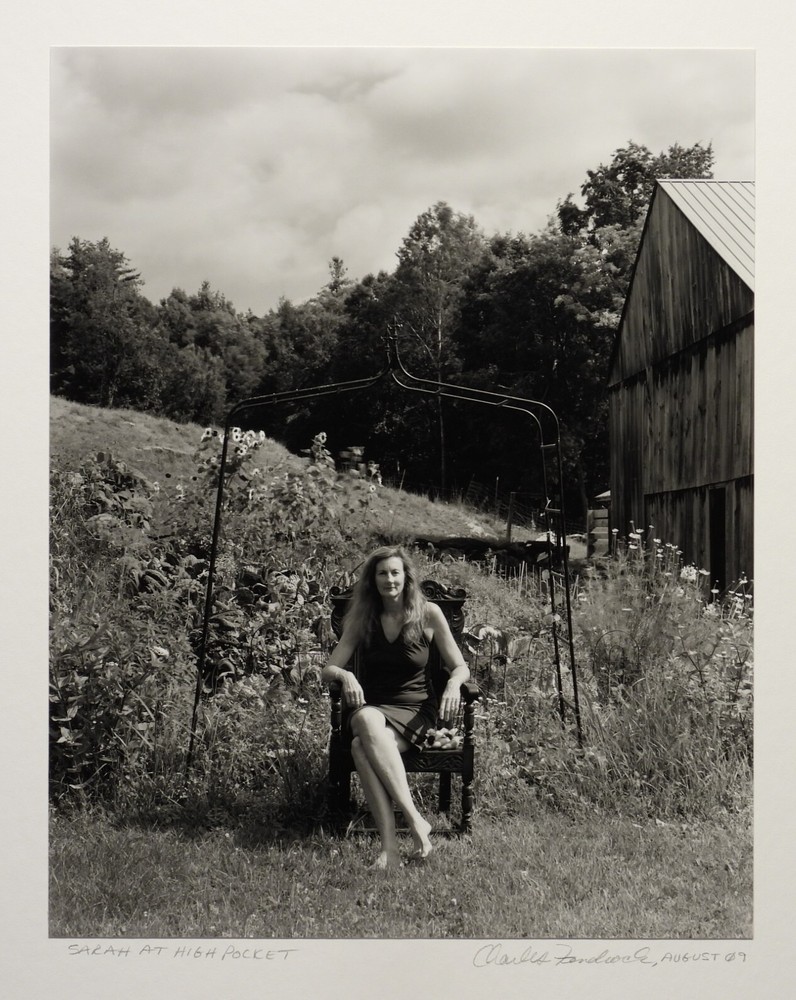 Charles Fendrock Silver Gelatin Large Format Photograph Sarah At High Pocket