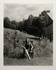 Charles Fendrock Silver Gelatin Large Format Photograph Sarah At High Pocket