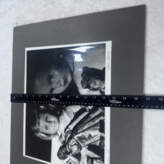 Bob Lundy Signed “Dolls Series III” B&W Art Photograph Matted 17×20 Print