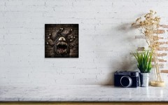 Beholder Dungeons and Dragons Creature Monster Portrait Photography Art Print