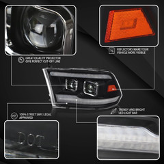 Compatible with 2009-2018 Dodge Ram 1500, 2500, 3500, 2019 Dodge Ram Classic, Le