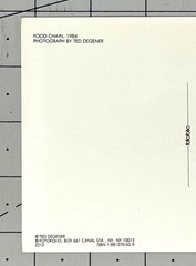 Ted Degener – Food Chain, 1984 – Fotofolio Art Card Print