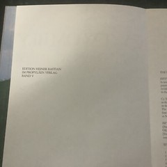 Cy Twombly Fifty Days at Iliam Art Book published in 1979 Painting in Ten Parts