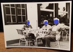 Waldhaus Wiesmann in der Haard on 27 July 1964 – Drinking Coffee / Photo