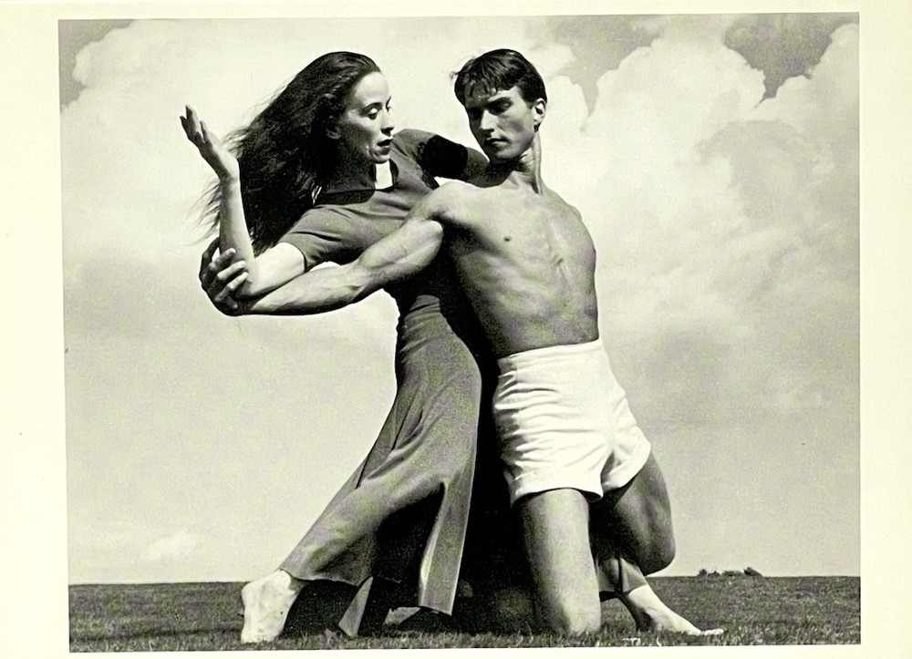 Barbara Morgan Art Photo Print Card – Martha Graham & Erick Hawkins – Fotofolio