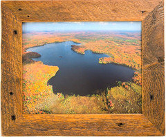 Langford Lake, Watersmeet, U.P., Mich. Gogebic Co. Aerial Photo. Frame Optional.