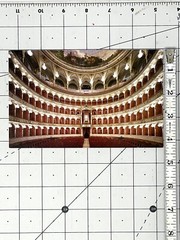 Doug Hall (b. 1944) Art Announcement Card 2003 – Opera Houses – Feigen Gallery